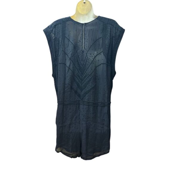 IRO AUSTIN ROMPER - NAVY NWT Size 40/ US 8 - Picture 7 of 11